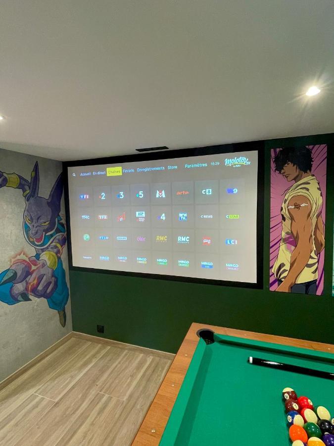 Apartment Capsule Manga - Jacuzzi - Billard - Nintendo Switch - Netflix